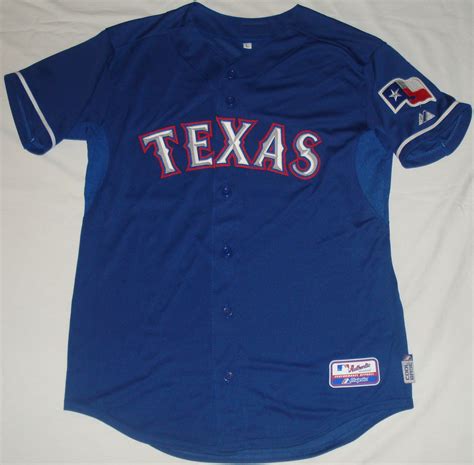 texas rangers baseball jersey blue